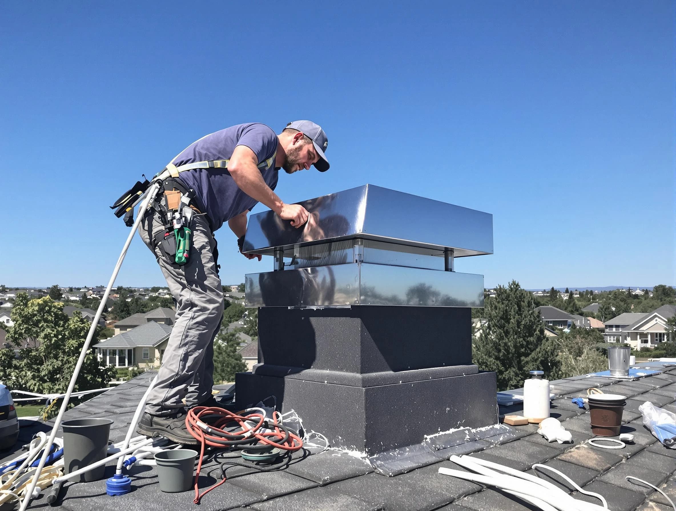 Chimney Cap Services service in Peachtree City, GA